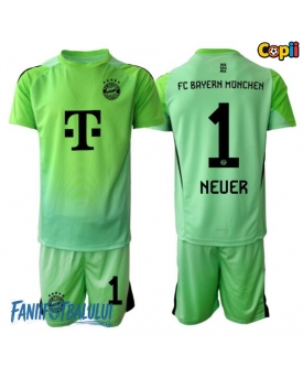 Bayern Munich Manuel Neuer #1 Portarii Echipament de Fotbal Replică 2025-26 Copii Acasa (+ Șorturi)